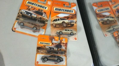 Matchbox 1980 AMC Eagle Lot of 3 Numbers 11, 22, 89 2023-2025 - Image 1 of 4