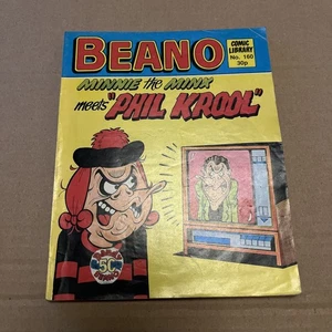The BEANO Comic Library #160 (1988) Minnie the Minx meets "Phil Krool" Good. - Picture 1 of 9
