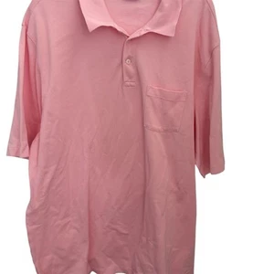 Polo Golf Ralph Lauren Men's 2XL Pink Polo Shirt Short Sleeve Casual Nee - Picture 1 of 4