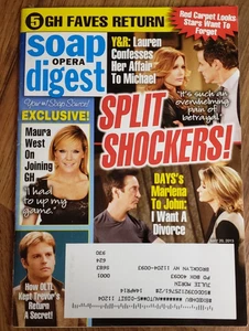 Soap Opera Digest 20. Mai 2013: All Your Favorites: Y&R, GH, DAYS, B&B, DIARIES - Bild 1 von 2