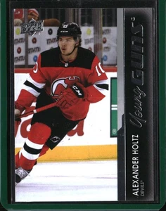 21/22 Upper Deck Extended Young Guns #201 Alexander Holtz New Jersey Devils - Imagen 1 de 2