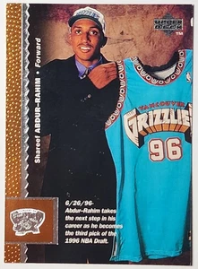 1996-97 Upper Deck Basketball Card #129 Shareef Abdur-Rahim RC Rookie Grizzlies - Bild 1 von 2