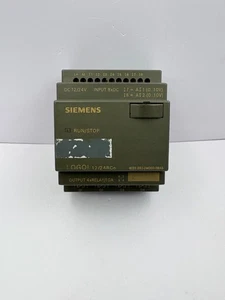 Siemens 6ED1052-2MD00-0BA5 - ¡LOGO! Módulo lógico 12/24RCO, 8 DI (2 AI) / 4 DO, - Imagen 1 de 5