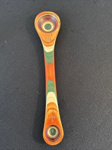 Baltique Mykonos Collection 2 in 1 Wooden Measuring Teaspoon & Tablespoon - Picture 1 of 6