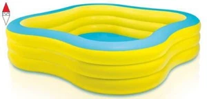 GIOCO ESTIVO INTEX (GONFIABILE) PISCINA FAMILY QUADRATA CM 229X229X56 - Foto 1 di 1