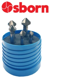 SET 6 SVASATORI 90 GRADI HSS EUROPA TOOL OSBORN 702301SET R34 - Foto 1 di 7