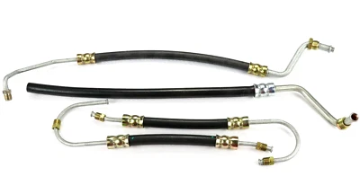 Juego de mangueras de dirección asistida Chevrolet Corvette 1980-1982 bloque pequeño 4 mangueras C3 NUEVO Foto 1 de 2