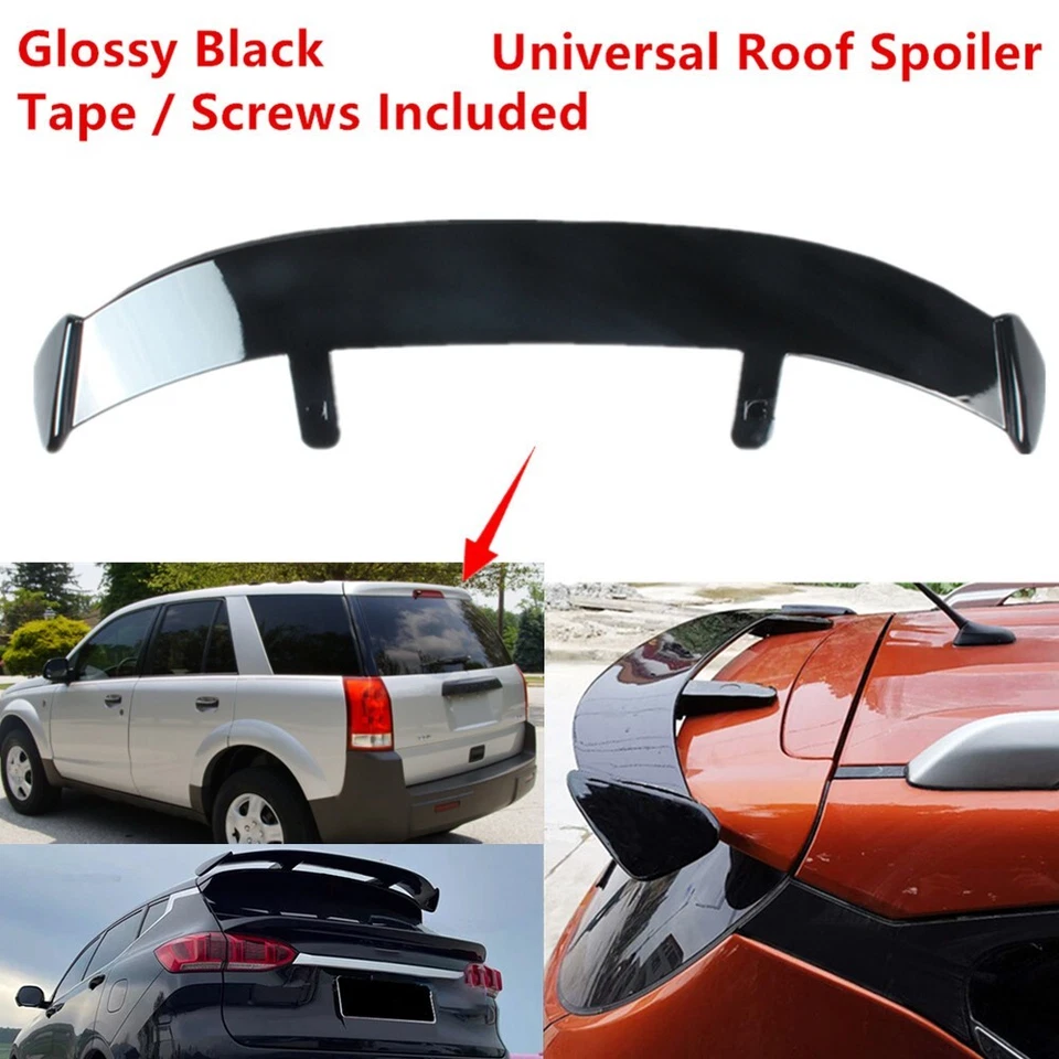 Universal For Saturn Vue 02-07 Rear Window Roof Spoiler Modified Wing ABS Gloss - Изображение 1 из 4