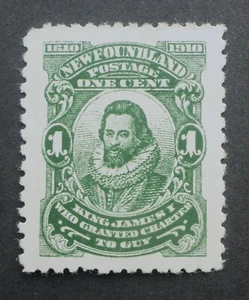 NEWFOUNDLAND # 87 JUMBO MINT H* 12X11 UNLISTED WHITE LINE ETC. CAN. SHIP $1.99 - Picture 1 of 3