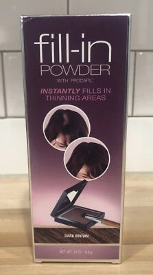 Polvo de relleno FISK con Procapil 0,24 oz marrón oscuro Foto 1 de 2