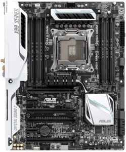 ASUS X99-PRO/USB 3.1 WiFi & 12 Core Intel CPU + 64GB DDR4 RAM Motherboard Combo - Picture 1 of 4