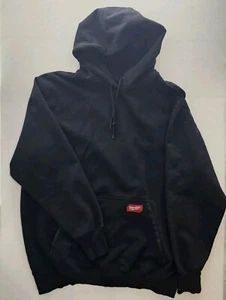 Sudadera con Capucha 2XL Milwaukee Tools Para Hombre Negra Cordón Pullover Peso Pesado - Imagen 1 de 19