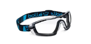 Bolle Safety Glasses - Cobra COBFSPSI Clear with Foam and Strap [NS41] - Picture 1 of 3
