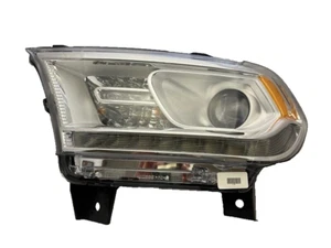 Faro izquierdo Dodge Durango 2016-2019 conductor HID bisel cromado con DRL 68261179ae - Imagen 1 de 5