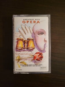 Greatest Hits Opera Sony Classical Cassette Tape Barber of Seville Carmen Tosca - Picture 1 of 3