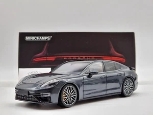 Porsche Panamera Turbo S 2020 Volcano Grey 1:18 Minichamps 113061073 • NEU&OVP - Bild 1 von 6