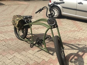 BICICLETTA CRUISER VINTAGE UOMO CON MOTORE 750Watt - Foto 1 di 7