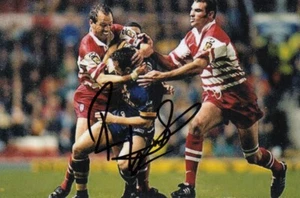 Foto Ryan Sheridan Firmada a Mano Leeds Rhinocerontes 6x4 Autógrafo de la Liga de Rugby 3 - Imagen 1 de 1