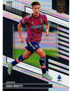Panini Donruss Elite Serie A 2022-2023 N. 212 Miretti (Juventus) Rookie Card - Picture 1 of 2