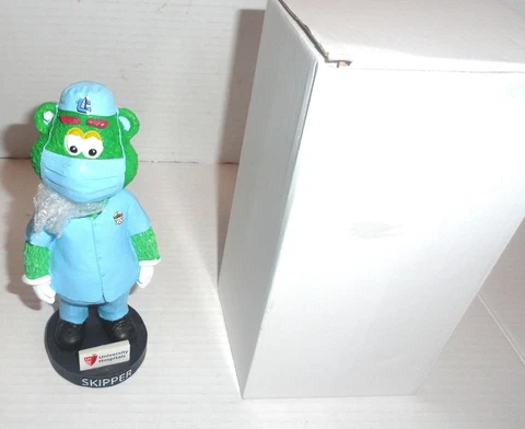 Lake County Captains Skipper Mascot Wearing Scrubs 7" Bobblehead NEW Cover