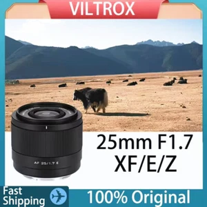 VILTROX AF 25mm F1.7 STM Auto Focus Large Aperture Lens for Sony Nikon Fujifilm - Picture 1 of 7