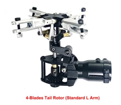 STASRC 4 Blades Metal Tail Rotor Set for 600/700/800 RC Helicopter - Image 1 of 3