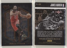 2015-16 Panini Black Gold Bronze James Harden #49