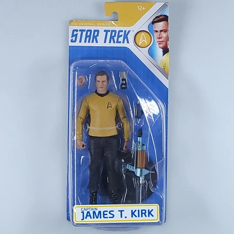 McFarlane Toys Star Trek Captain James T. Kirk Collectible Action Figure CBS Cover