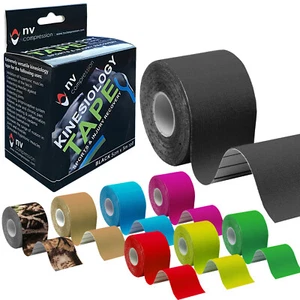 NV Compression Kinesiology Tape 5m Roll Muscle Support Tape for Injury Recovery - Picture 1 of 23