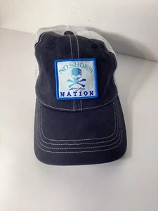 Cappello Kenny Chesney No Shoes Nation Tour cappello camionista baseball blu navy/bianco raro - Foto 1 di 3