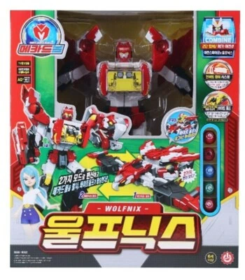 Express] 2022 Mecard Ball Wolfnix 2 Transforming Robot Phoenix Toy for Mega Akan - Image 1 of 4