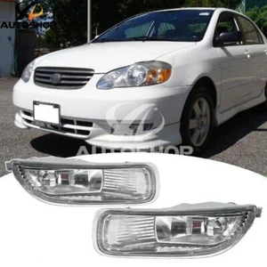 Par de luces antiniebla halógenas para parachoques delantero Toyota Corolla 2003 2004 - Imagen 1 de 11