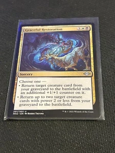 Magic the Gathering Modern Horizons 2 Graceful Restoration - Picture 1 of 2