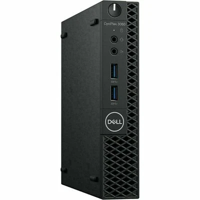 Dell OptiPlex 3060 Micro Mini PC i3 i5 8/32GB RAM 128/500GB SSD 4K WiFi Warranty - Image 1 of 4