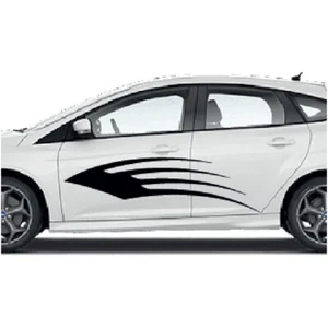 Car Side Graphics X 2 Will Fit Any Car Van Universal Stickers Decals CSG17 - Picture 1 of 2