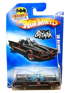 2009 HOT WHEELS '66 BATMOBILE DIECAST NEW UNOPENPED BLISTER PACK BATMAN CAR - Picture 1 of 2