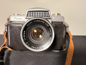 Kowa E 35mm SLR Camera w/ 50mm f/2 Lens – Boxed w/ Case & Manual – Japan - Picture 1 of 9