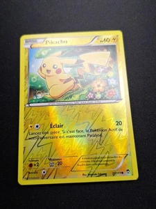 Pikachu 27/111 Reverse XY Poings Furieux Carte Pokémon FR - Picture 1 of 16