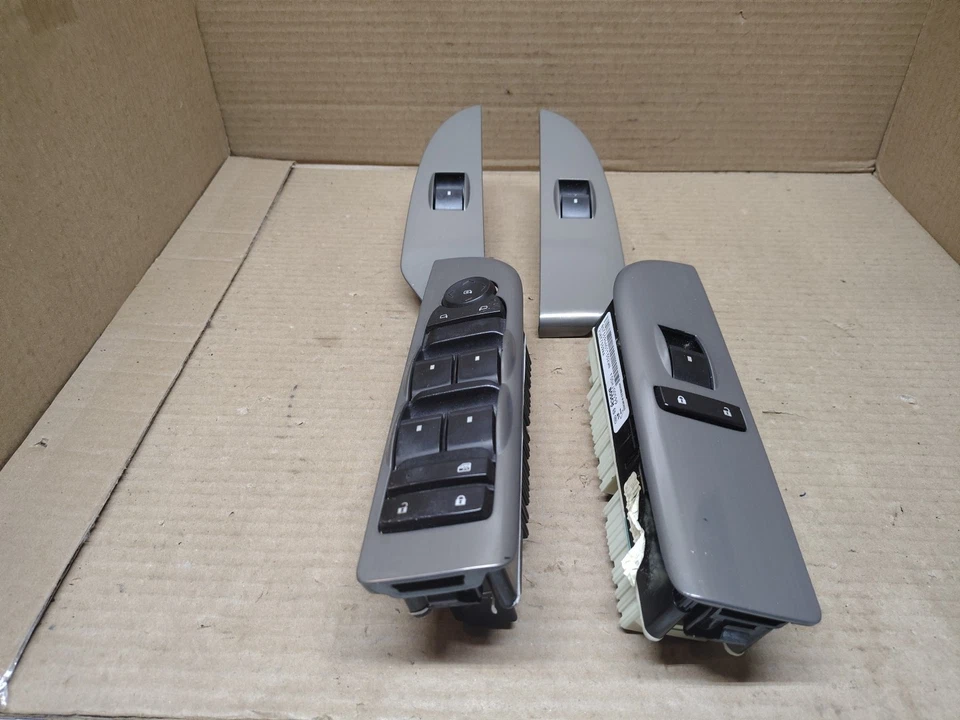 Juego de interruptores de puerta Chevrolet Avalanche 2007-13 plateado 20877335AA  Foto 1 de 4