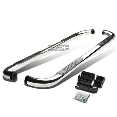 Tabla de correr Fit 00-19 Silverado/Sierra cabina extendida cromada SS 3" escalón lateral Nerf Bar Foto 1 de 4