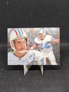 Bruce Matthews 1995 Fleer #12 Flair Preview Houston Oilers - Bild 1 von 6