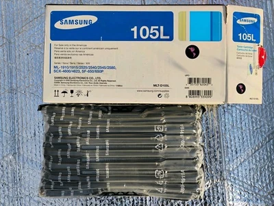 正品三星 MLT-D105L/XAA 黑色黑色碳粉盒 105L 升 — 第 1/4 张图片