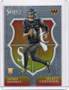 2024 Panini Select - Select Certified Rookies Jayden Daniels #2 (RC) Commanders - Picture 1 of 2