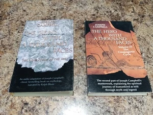 Joseph Campbell The Hero With A Thousand Faces Volume 1 & 2 Audio Cassette - Picture 1 of 14