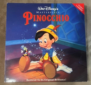 Walt Disney’s Masterpiece PINOCCHIO Laserdisc Extended Play - Picture 1 of 4