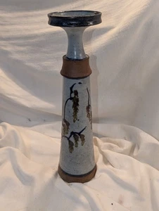 Robert Sperry signierte Studio Kunstkeramik zylindrische Vase - Bild 1 von 9