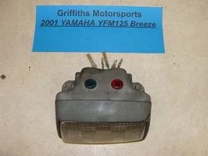 2001 Yamaha Breeze YFM 125 oem headlight bucket neutral reverse light lens bulb - Bild 1 von 8