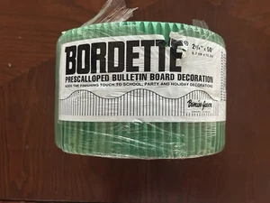 Bordette Prescalloped Pinnwand Dekoration Grün Neu - Bild 1 von 4