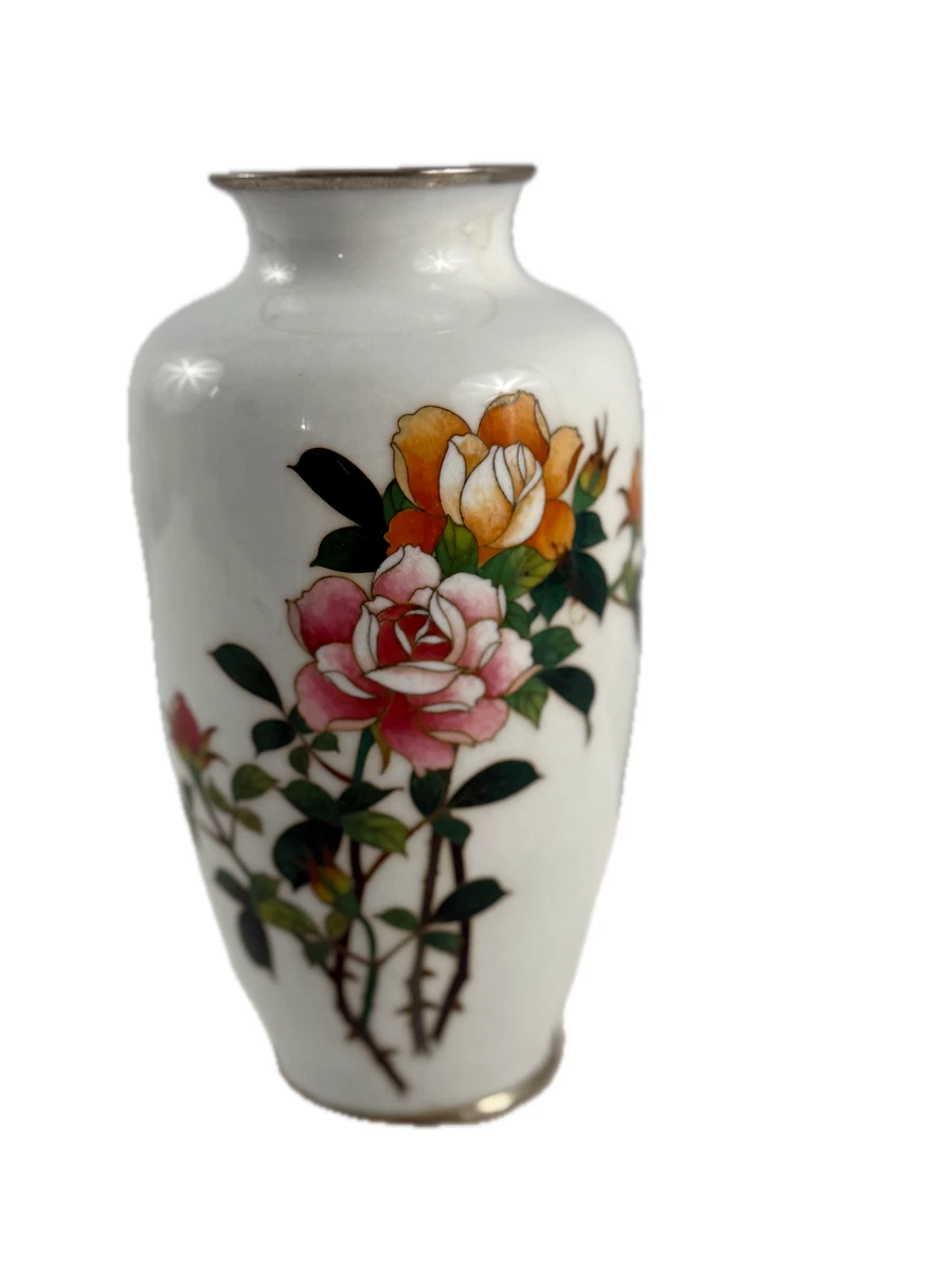 花卉　瓶　中国 橙色古董原创中国风花瓶| eBay