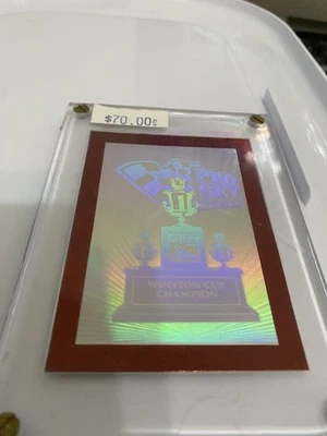 1991 Pro Set Winston Cup Trophy SN:5000. NM OR Better - Image 1 of 4